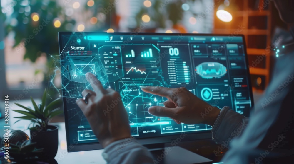 An image featuring fintech solutions, showcasing sleek and innovative design in a setting of a digital banking environment, emphasizing technology and finance. - An image featuring fintech solutions, showcasing sleek and innovative design in a setting of a digital banking environment, emphasizing technology and finance. -