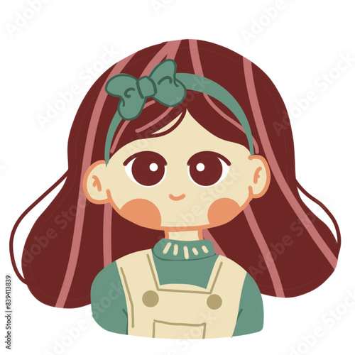 Smiling cute little girl