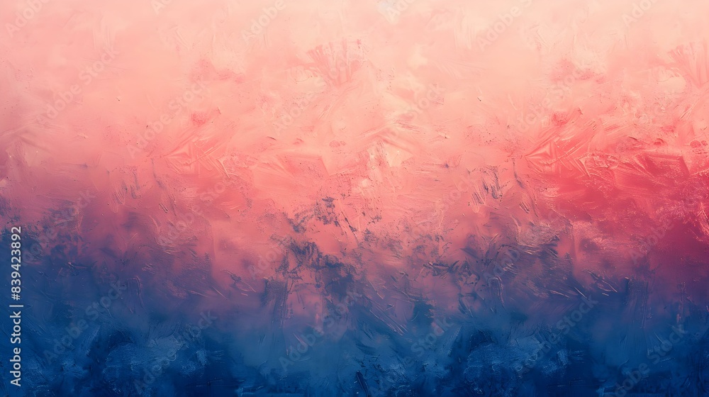 Obraz premium Gradient from peach to navy background
