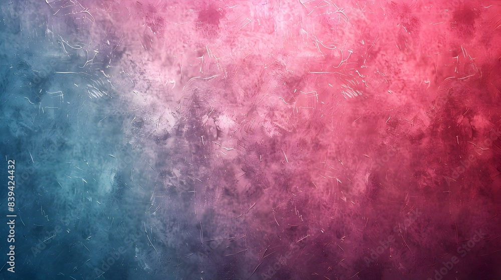 Fototapeta premium Gradient from Magenta pink to gray-blue abstract background