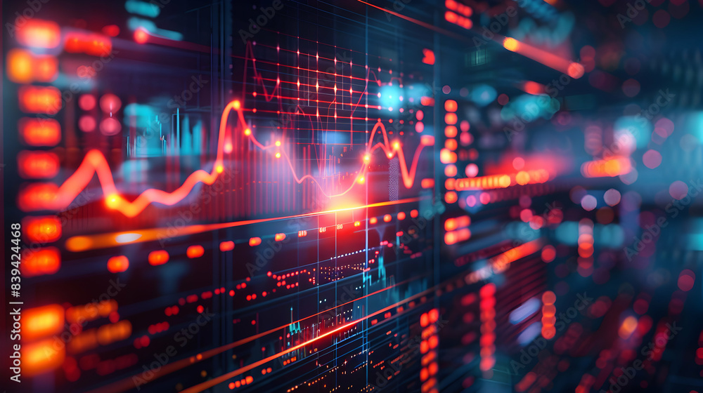 Network Monitoring Icon: Screen and Graph Concept Cyber Security and Network Activity Importance Illustration Network Monitoring Icon: Screen and Graph Concept Cyber Security and Network Activity Importance Illustration