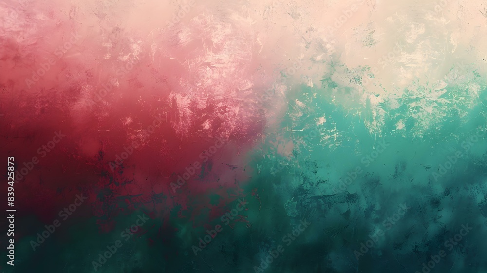 Fototapeta premium Gradient from Smoky to mint abstract shades digital backdrop