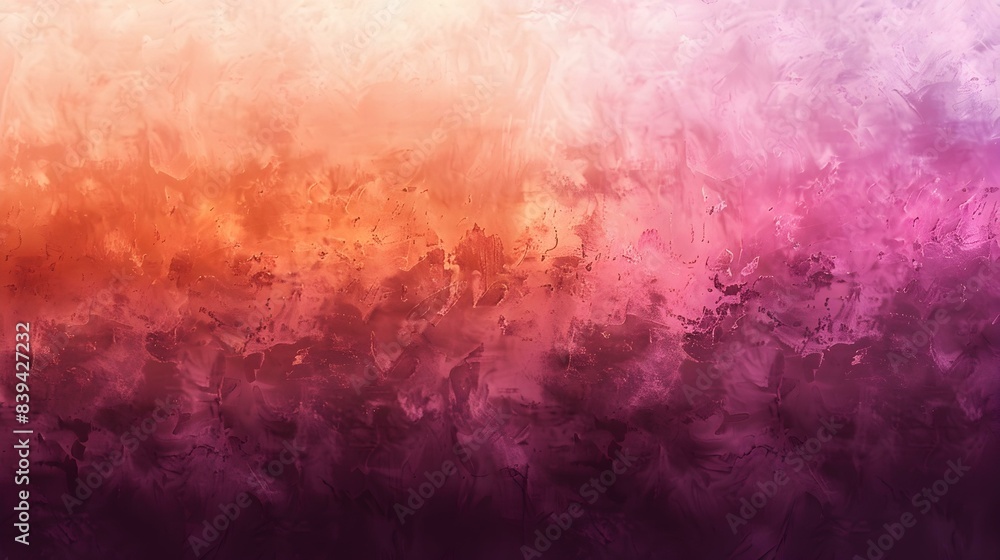 Fototapeta premium Gradient from orange to lavender abstract banner