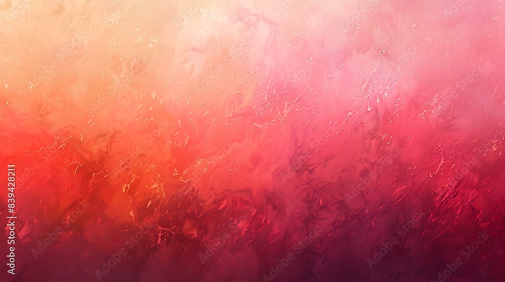 Fototapeta premium Gradient from coral to cornflower abstract backdrop