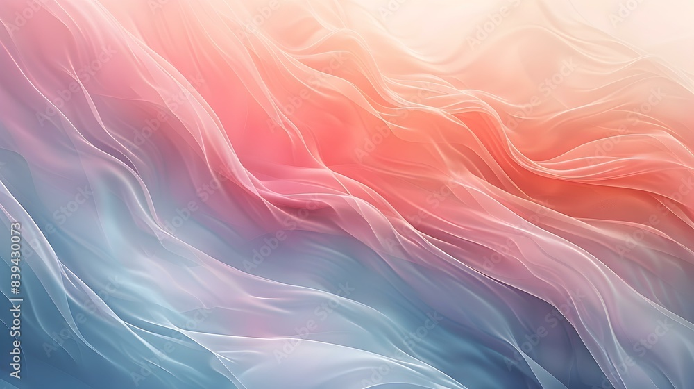 Obraz premium Gradient from gray-blue to pink abstract colors