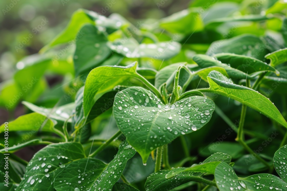 Genetically Modified Soybean Plants Thriving in Rainfall - Agricultural Innovation and Biotechnology Genetically Modified Soybean Plants Thriving in Rainfall - Agricultural Innovation and Biotechnology