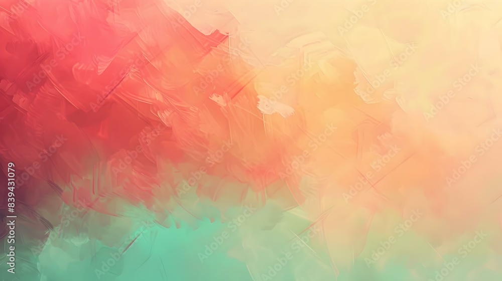 Gradient from peach to mint abstract shades digital colors Gradient from peach to mint abstract shades digital colors