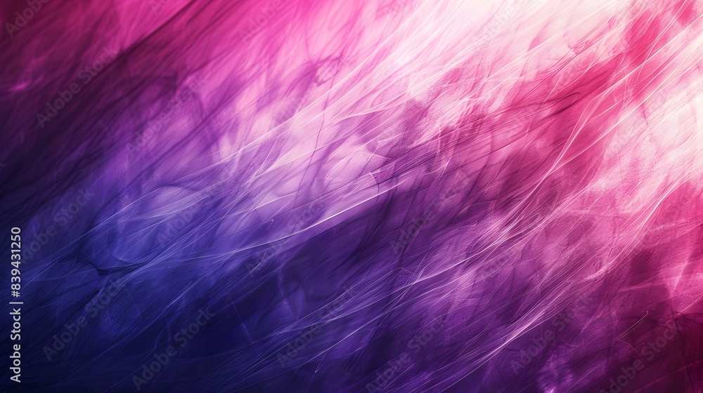 Fototapeta premium Gradient from purple to azure abstract shades digital background