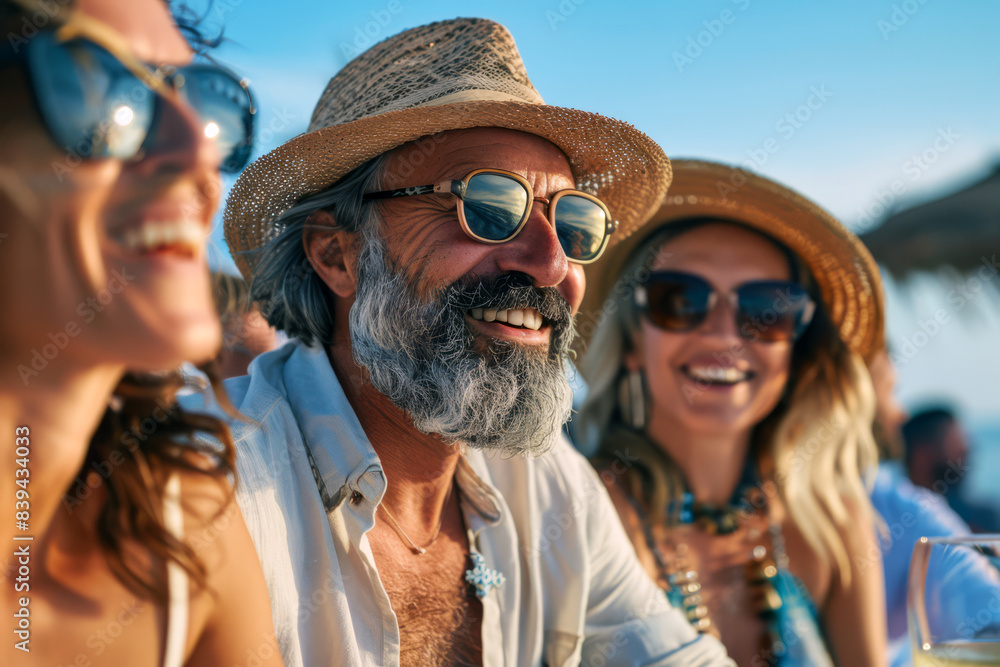 Beach Bash, 45-Year-Old Friends Reunite Beach Bash, 45-Year-Old Friends Reunite