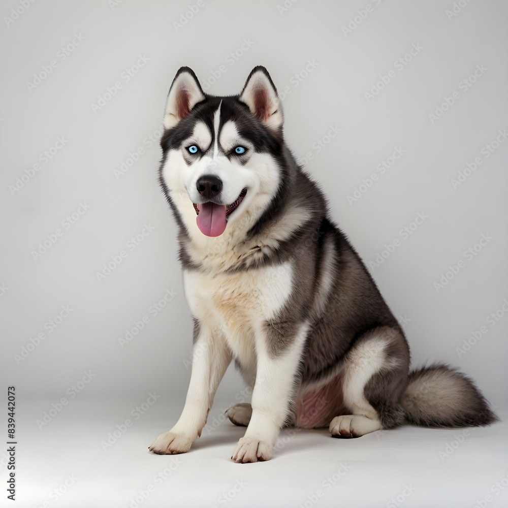 Studio Portraits of a Husky: Captivating Camera Shots Studio Portraits of a Husky: Captivating Camera Shots