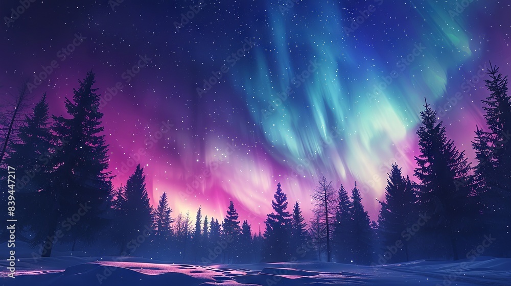 Borealis landscape Borealis landscape