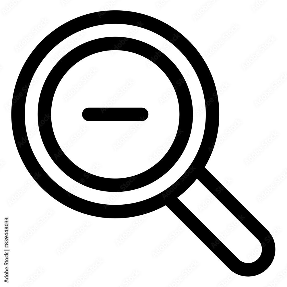 search line icon vector illustration isolated on white background search line icon vector illustration isolated on white background