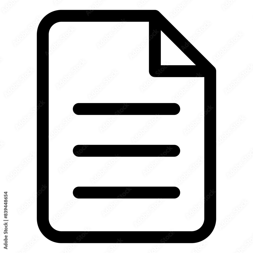 file line icon vector illustration isolated on white background file line icon vector illustration isolated on white background