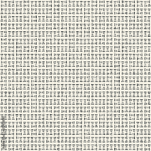 Monochrome Irregularly Dashed Graphic Pattern