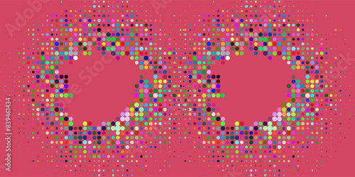 Basic halftone dots effect in black and white color. Halftone effect. Dot halftone. Black white halftone.Background with monochrome dotted texture. Polka dot pattern template. dot. modern