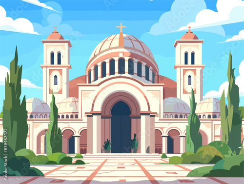 Enigmatic Temples: Digital Wonders Where Architecture and Spirituality Intertwine, Inspiring Awe and Serenity