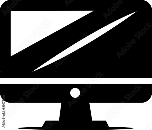 Logo, Icon, computer all in one