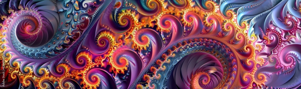 A vibrant close-up of a colorful spiral against a vivid background. A vibrant close-up of a colorful spiral against a vivid background.