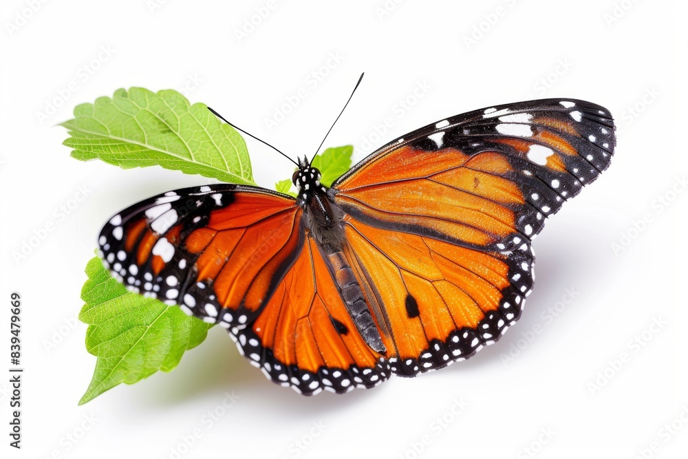 Fototapeta premium butterfly isolated on white