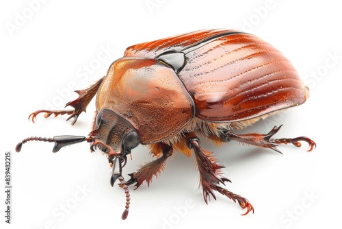 cockchafer isolated on white