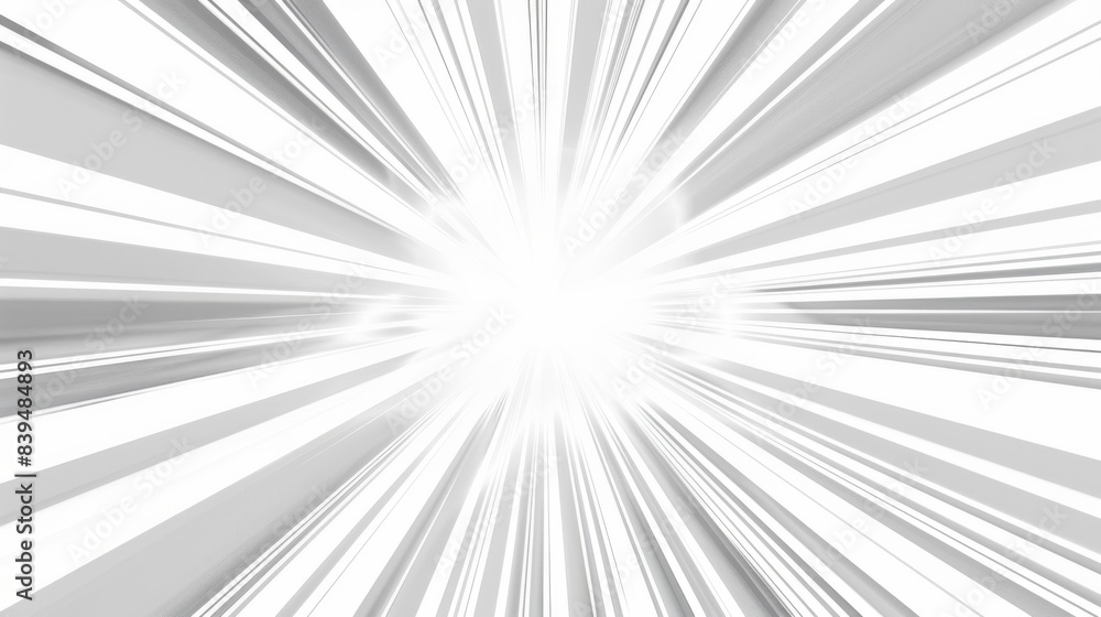 Radiant energy streams with a glowing effect on a white background Radiant energy streams with a glowing effect on a white background