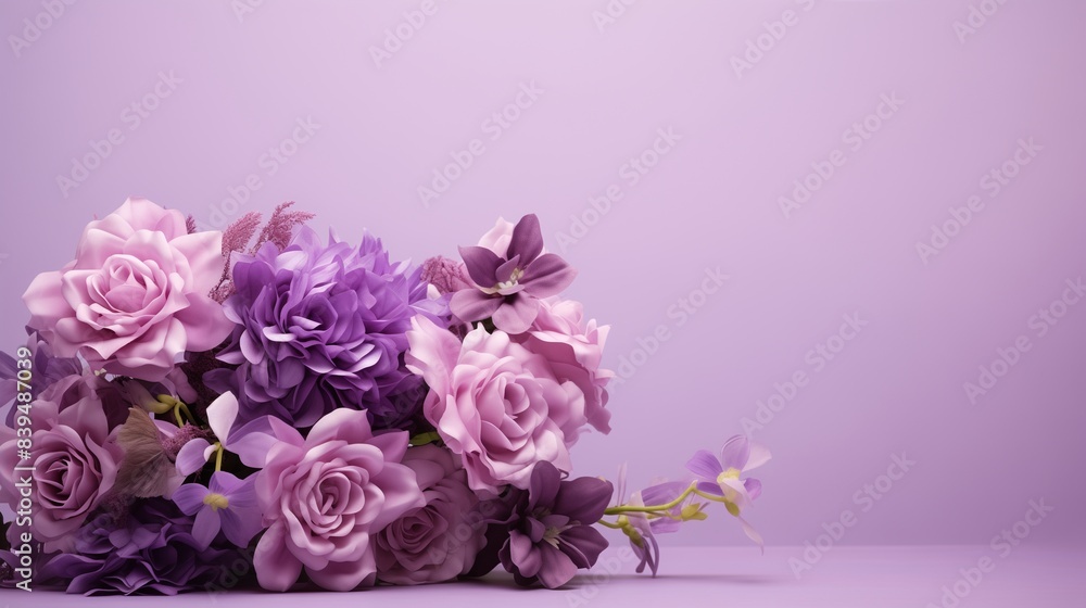 Beautiful Bouquet Background, Bunch of Flowers. Beautiful Bouquet Background, Bunch of Flowers.