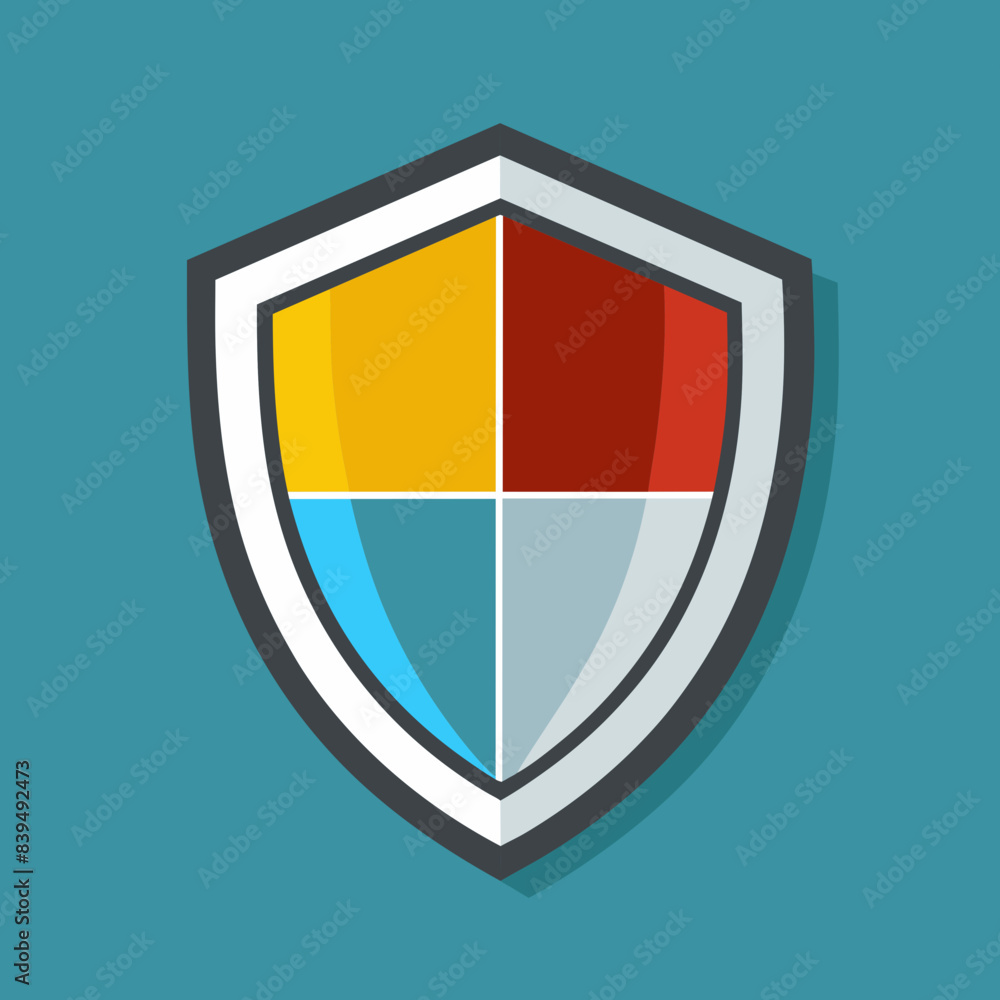 protective shields icon vector illustration protective shields icon vector illustration