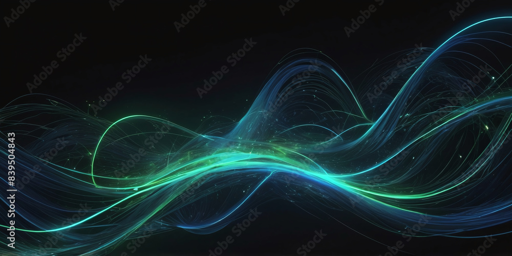 Abstract Fractal Background With Lines Abstract Fractal Background With Lines
