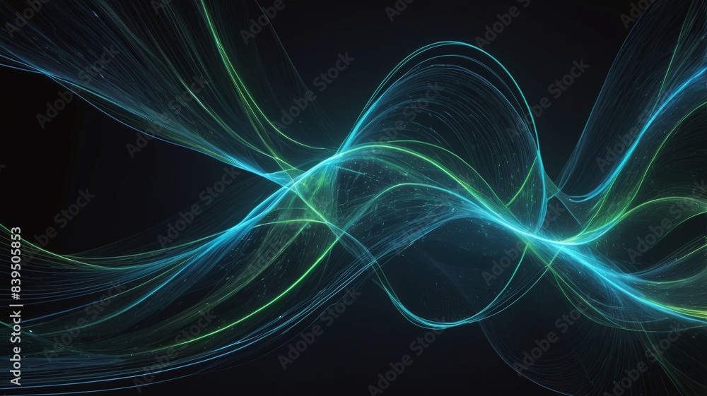 Abstract Fractal Background With Lines Abstract Fractal Background With Lines