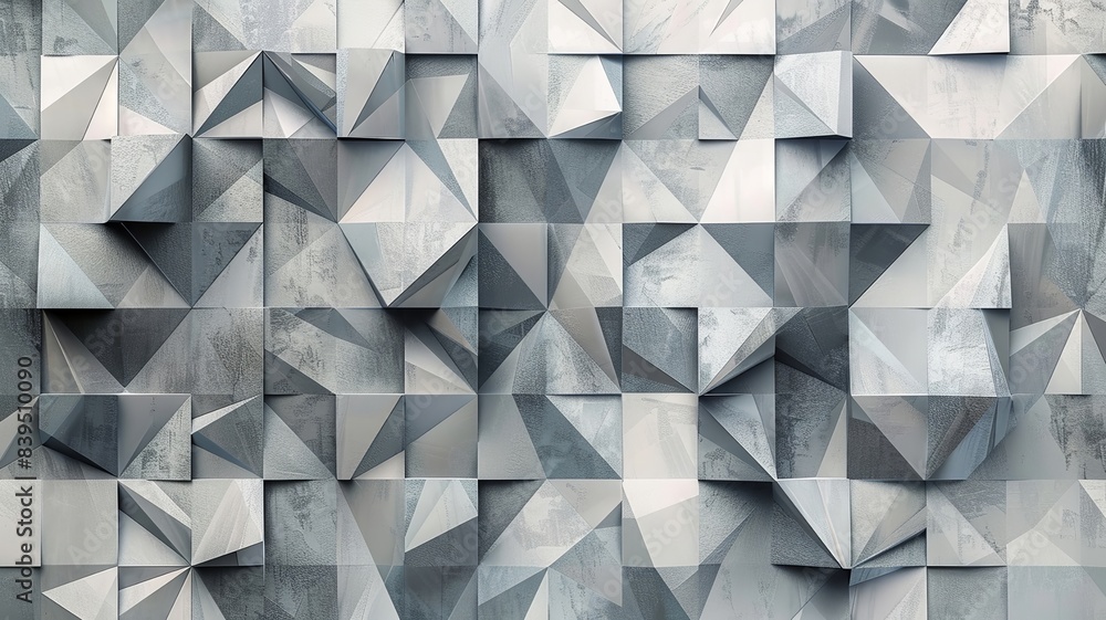 Abstract geometric stone wall Abstract geometric stone wall