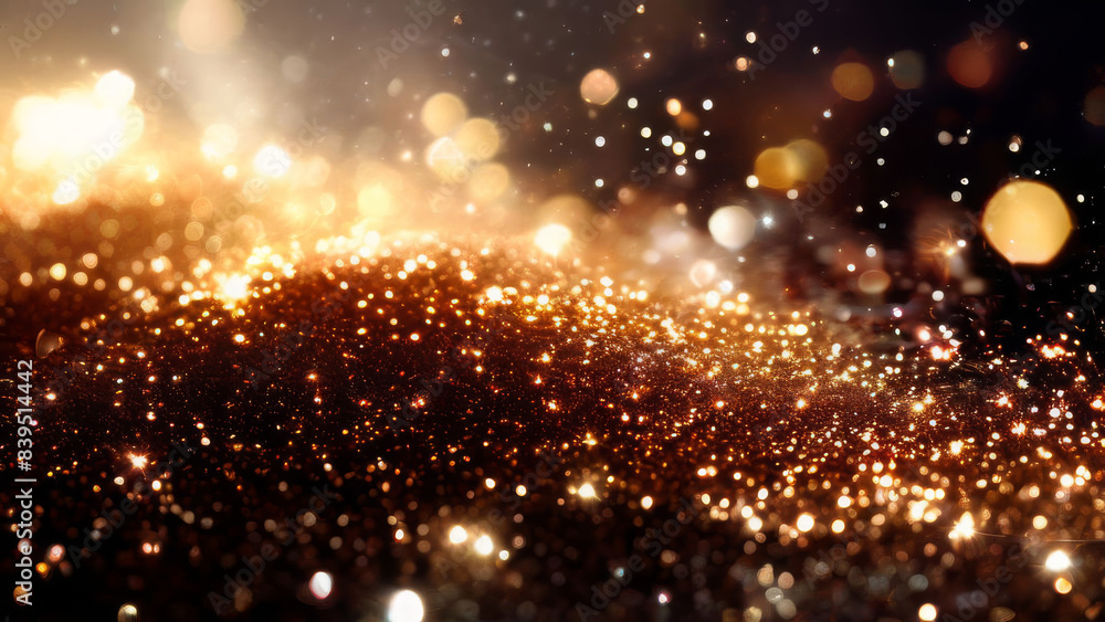 Fototapeta premium a sparkling powder background feature fine, glittering particles that give a shimmering and sparkling effect luxurious and elegant