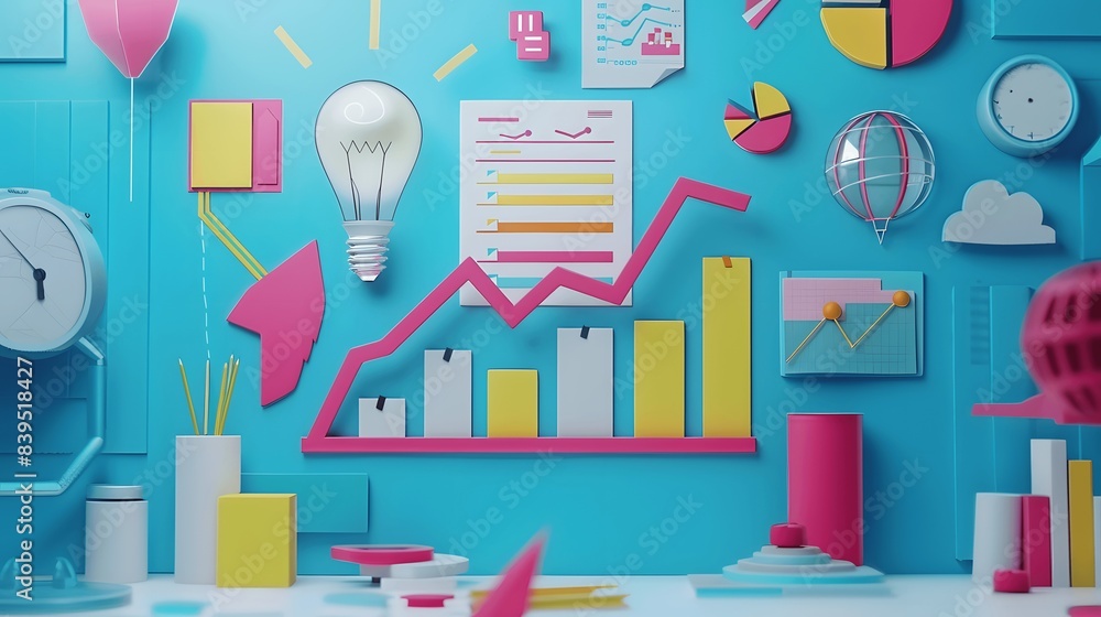 Digital marketing business visuals. Digital marketing business visuals.