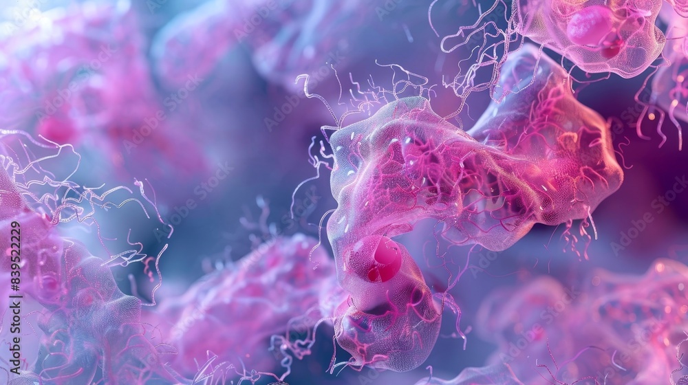 A of podocytes lining the glomerular bat membrane filtering in the ...