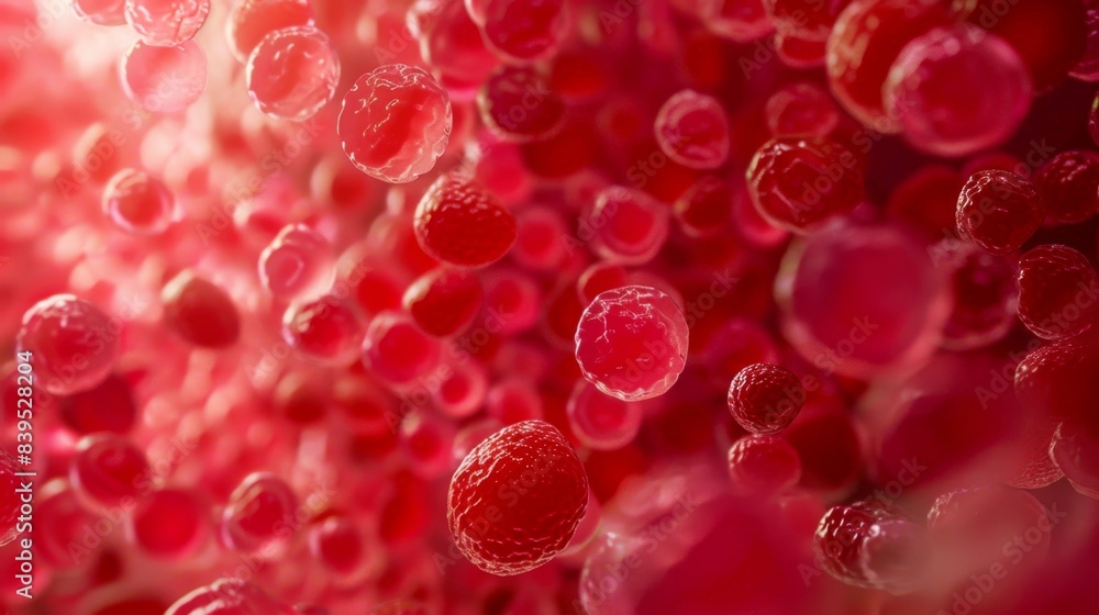 The size and shape of the pores within red cells allow for the efficient passage of oxygenloaded hemoglobin molecules out of the cell and into tissues that need it The size and shape of the pores within red cells allow for the efficient passage of oxygenloaded hemoglobin molecules out of the cell and into tissues that need it