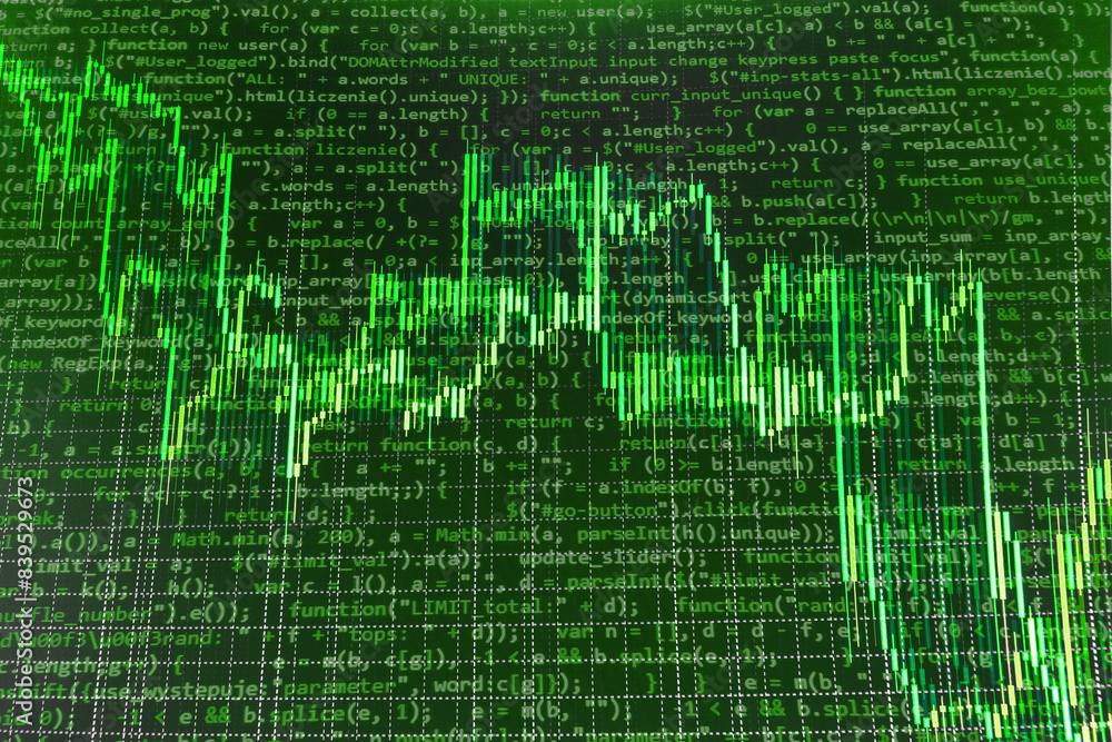 Global business, finances, connections and digital interface concept digitally generated image Computer security background Writing program code on computer Stock numbers Green color Global business, finances, connections and digital interface concept digitally generated image Computer security background Writing program code on computer Stock numbers Green color
