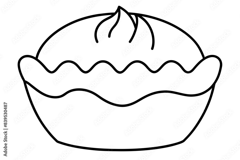 cake line art silhouette vector illustration cake line art silhouette vector illustration