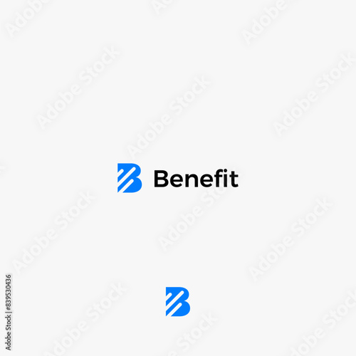 Letter B Analytical Logo Design Collection, B Logo