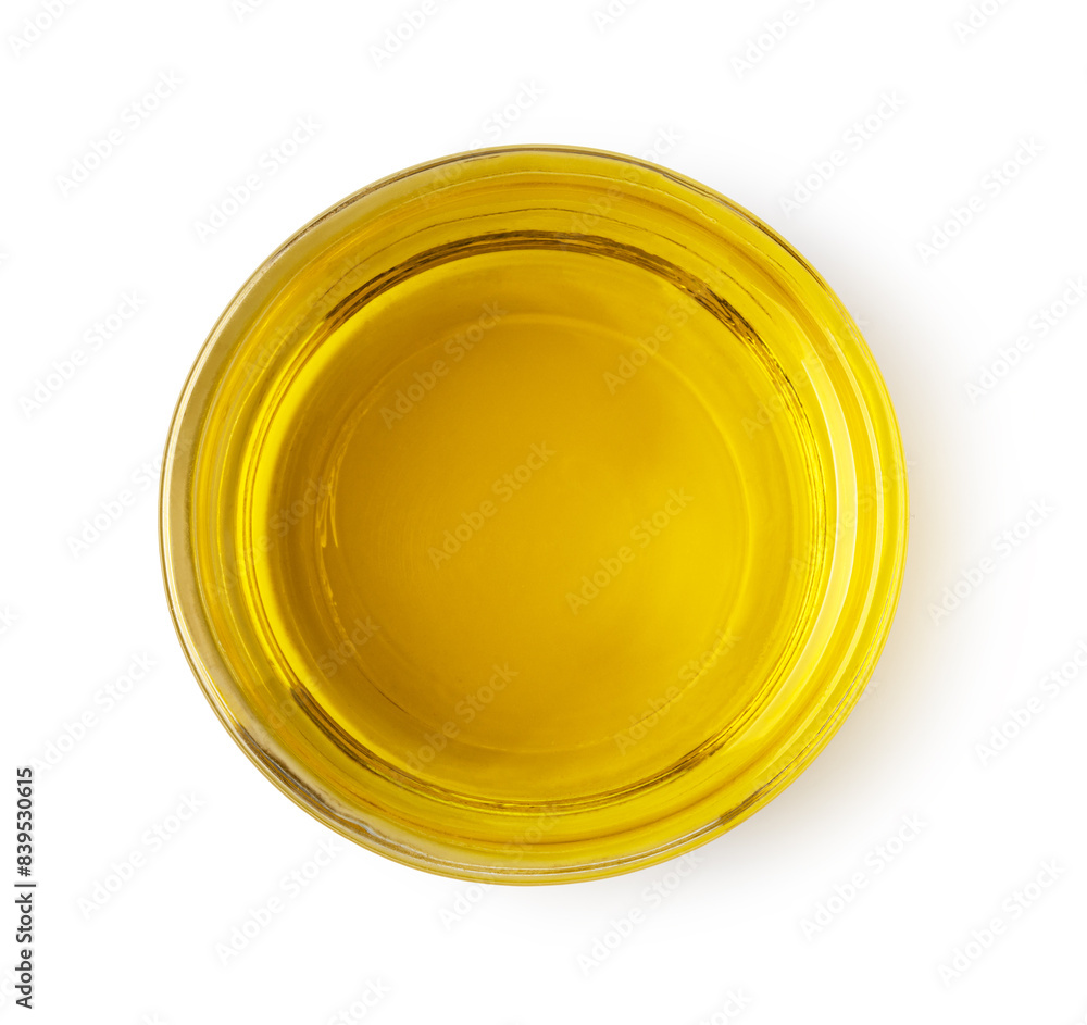 Bowl with olive oil Bowl with olive oil
