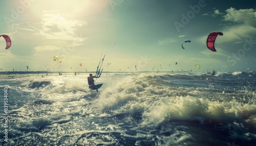 Riding the Waves: A Thrilling Adventure in Kitesurfing