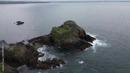 drone video Bertheaume fort, Fort de Bertheaume france europe photo