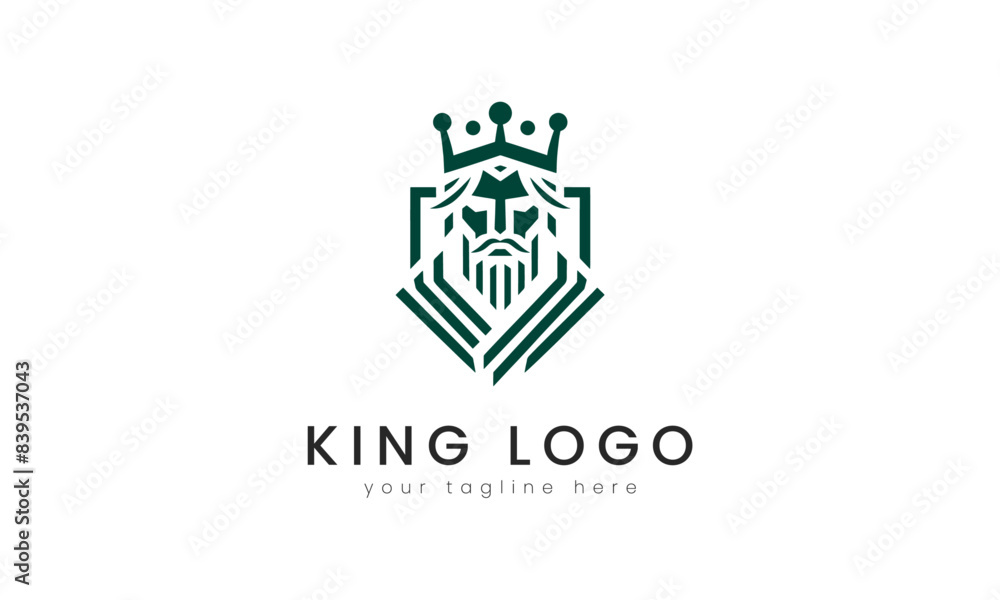 Fototapeta premium King Logo