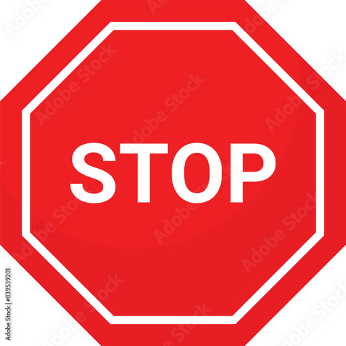 stop sign road sign board vector