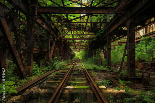 Abandoned railroad