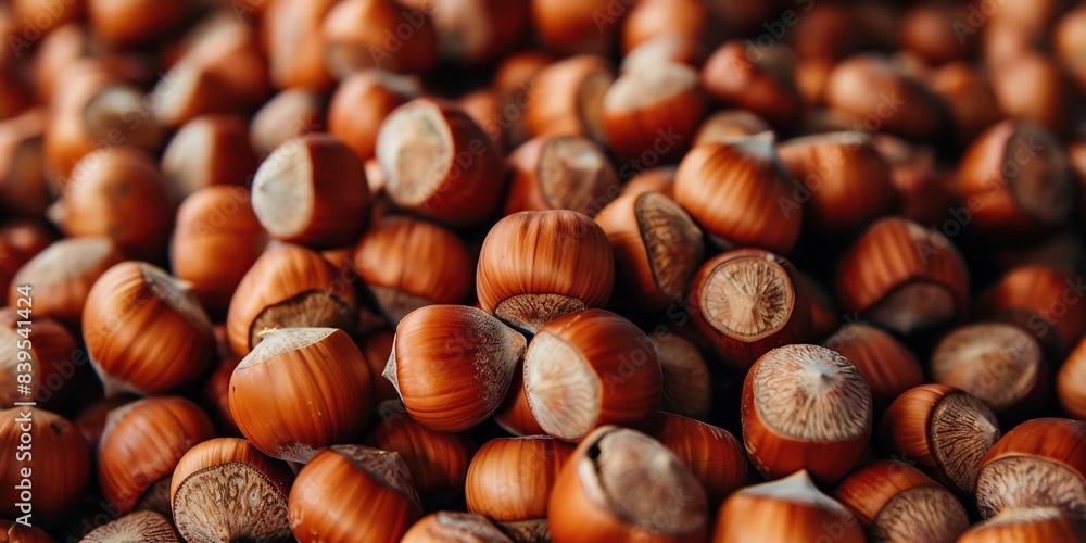 Hazelnuts harvest. Filbert wallpaper. Full frame of hazel in the shell. Cobnut background. A lot of nut kernels. Healthy organic bio products. Vegetarian, vegan, raw food. Back to nature. Healthy fat Hazelnuts harvest. Filbert wallpaper. Full frame of hazel in the shell. Cobnut background. A lot of nut kernels. Healthy organic bio products. Vegetarian, vegan, raw food. Back to nature. Healthy fat