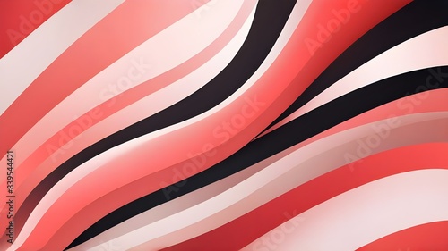 Red and black color background abstract AI Generative