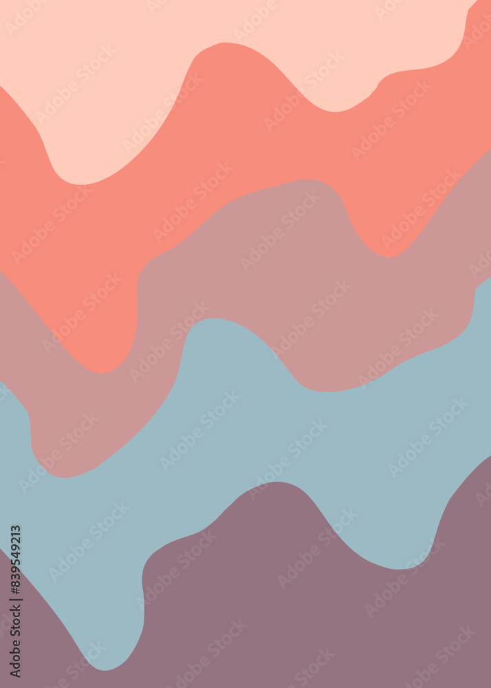 Colorful abstract graphic background. Abstract poster