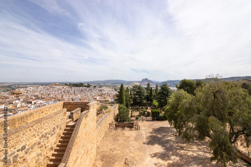 The Alcazaba of Antequera is a Muslim fortress with uncertain origins, built using Roman materials, and declared a Site of Cultural Interest in 1985. It has three towers. The Alcazaba of Antequera is a Muslim fortress with uncertain origins, built using Roman materials, and declared a Site of Cultural Interest in 1985. It has three towers.