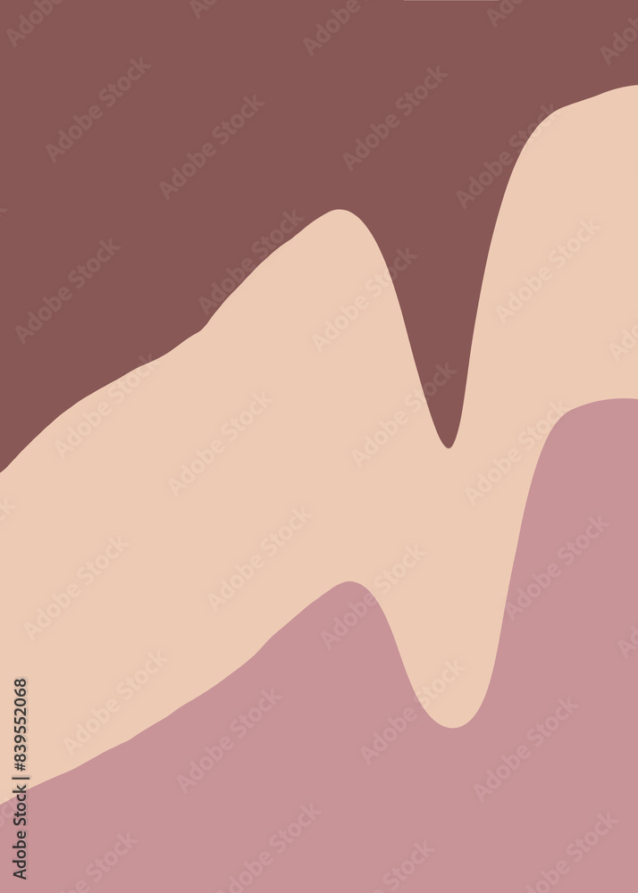 Neutral brown abstract graphic background. Abstract poster Neutral brown abstract graphic background. Abstract poster
