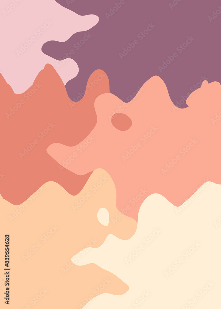 Colorful abstract graphic background. Abstract poster Colorful abstract graphic background. Abstract poster