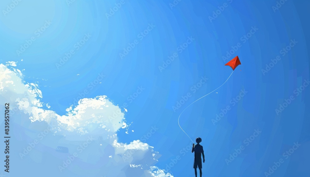 Unleashing Freedom: The Art of Flying Kites in the Blue Sky - AR 7:4 Unleashing Freedom: The Art of Flying Kites in the Blue Sky - AR 7:4